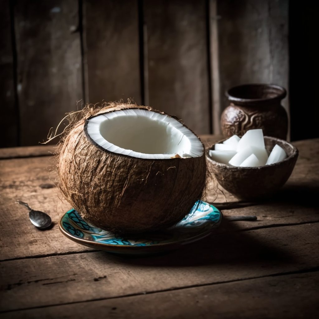 Cire de coco utilisée pour la fabrication de bougies