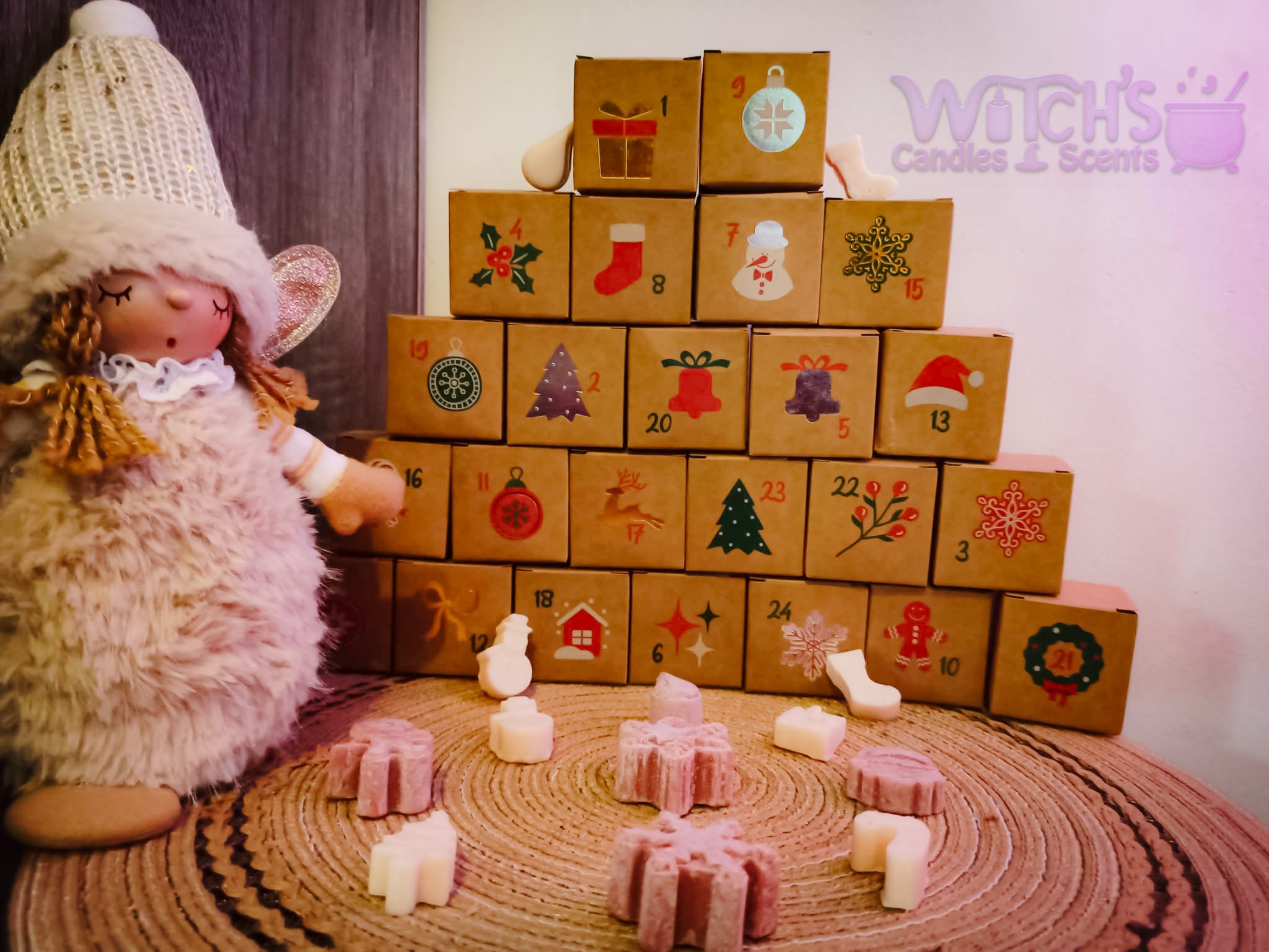 Calendrier de l'Avent, les 24 sortilèges d'Hiver.