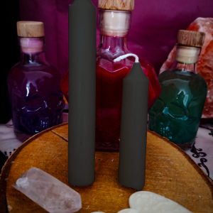 Bougie Chandelle « Lueurs Sacrées » – Noire