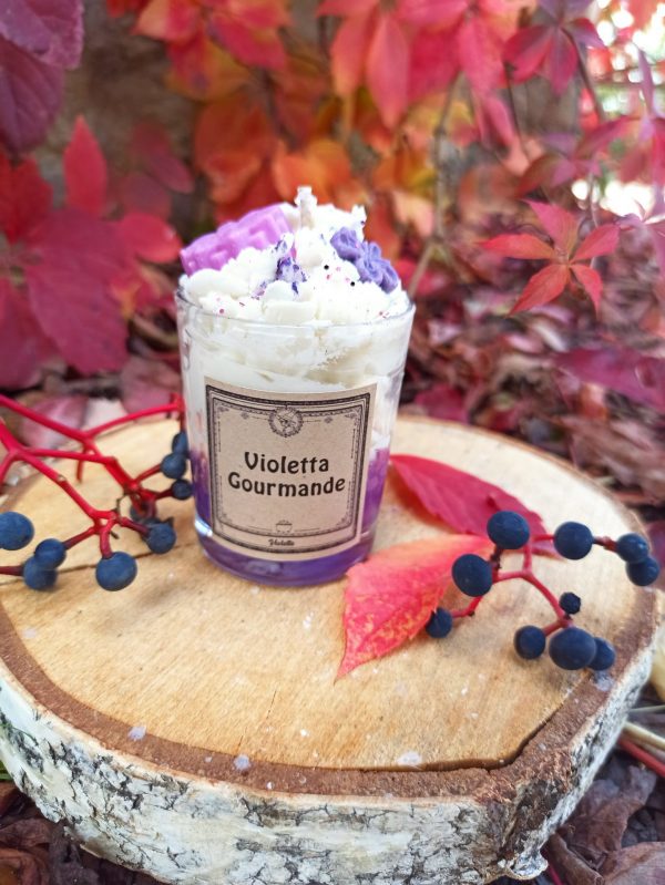 Bougie Chantilly - Violette – Image 2
