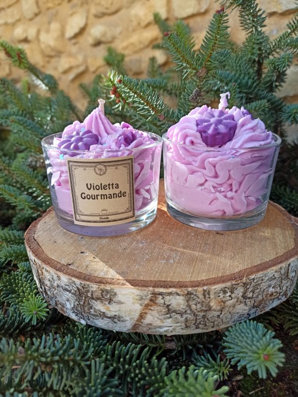 Bougie Chantilly - Violette