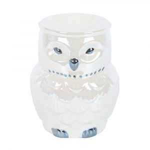 Brûleur Irisé en Forme de Hibou