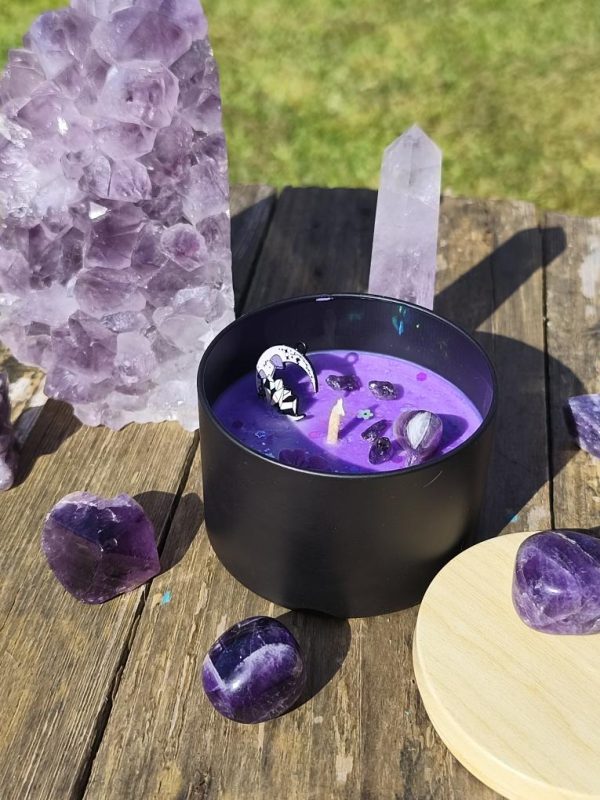 Bougie Intuition & Spiritualité 🔮🌙 – Image 3