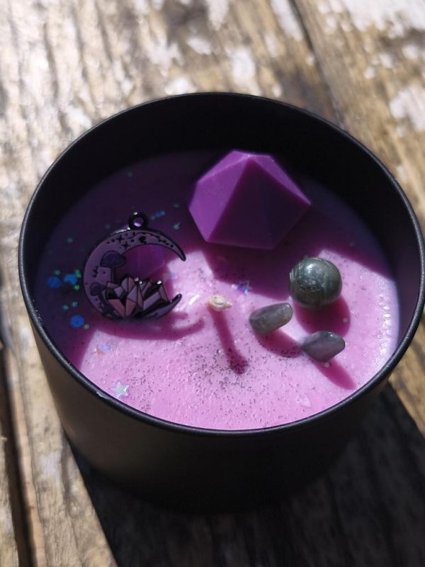 Bougie Intuition & Spiritualité 🔮🌙 – Image 4