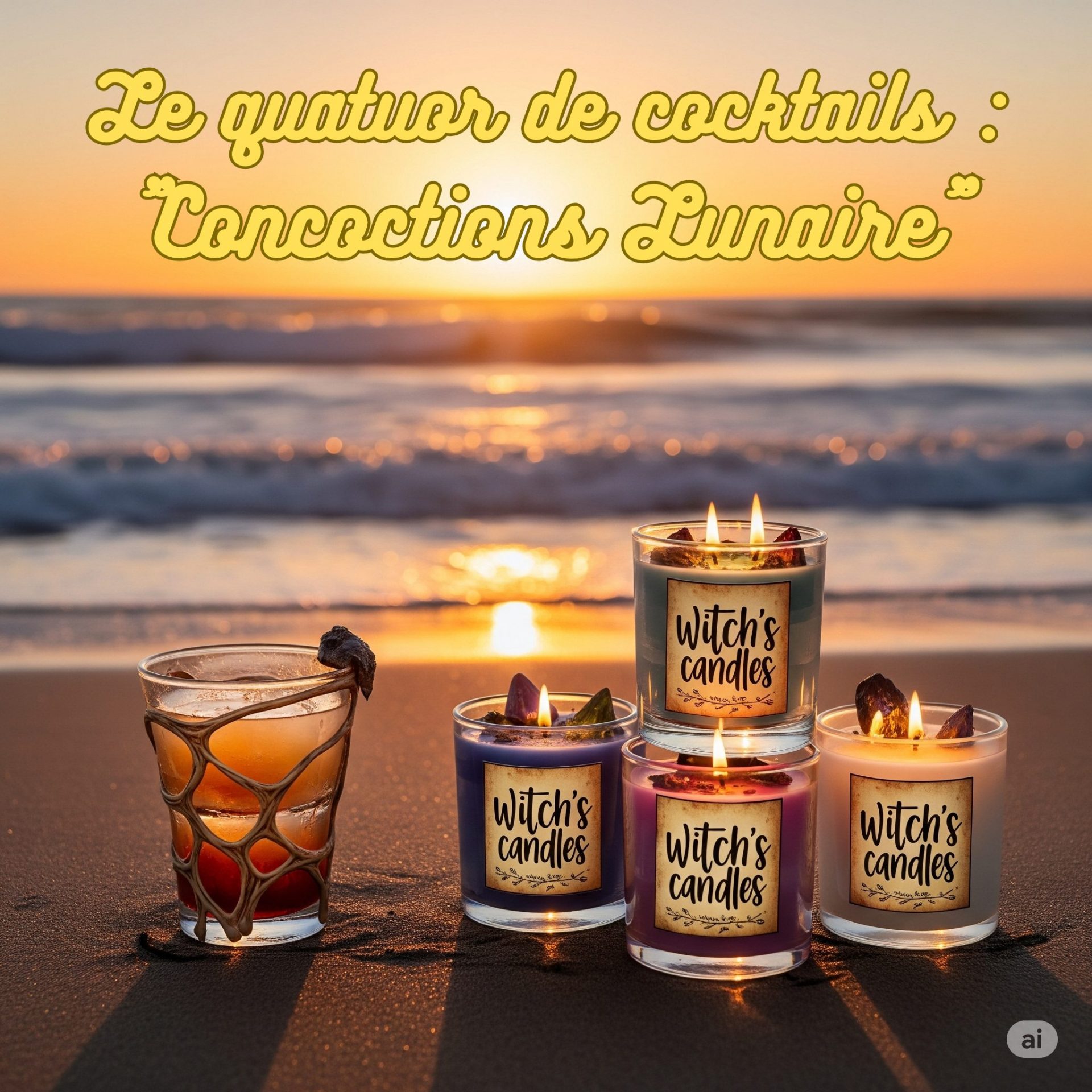 Concoctions Lunaire - Pack de bougies