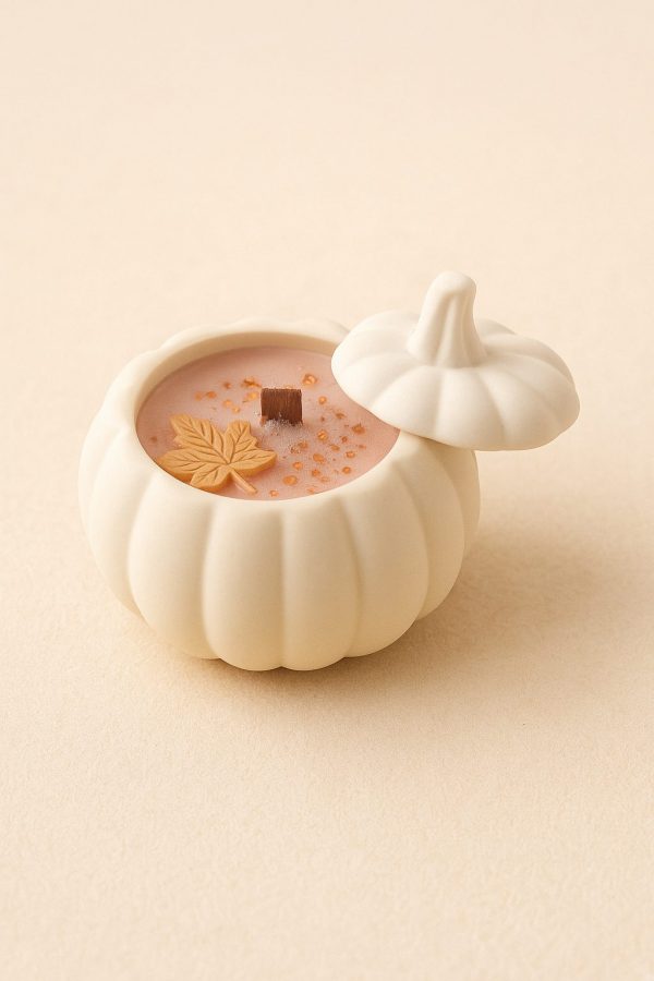 Bougie Citrouille Automnale – Édition Limitée 🍂 – Image 2