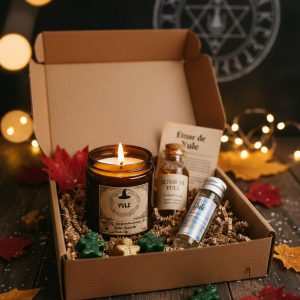 🎄 Box de Yule – Coffret rituel du solstice d’hiver