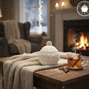 🕯️ Sortilège Hivernal ❄️ – Bougie en éco-résine
