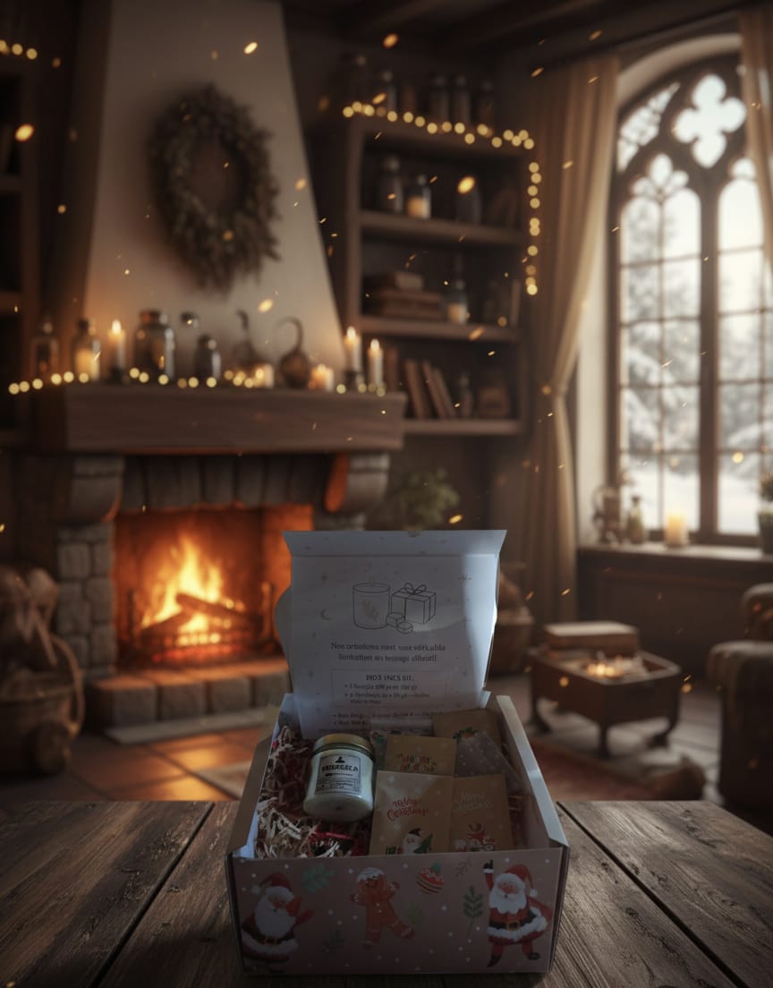 🕯✨ Box Bougie & Fondants – Edition Noël ✨🎄 – Image 2